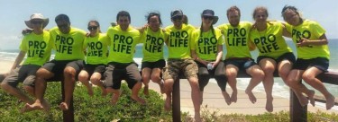 Young Australians Walk from Brisbane to Melbourne in Support of the Pro-life Movement